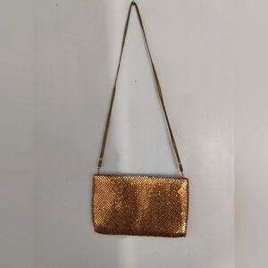 Chainmail Hong Kong Vintage Whiting & Davis International Gold Bag Chain Mail